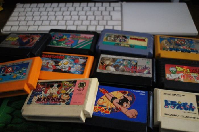 レトロゲームソフト達