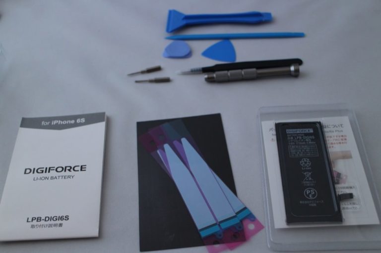 iPhoneの交換バッテリー-DIGIFORCE-付属品