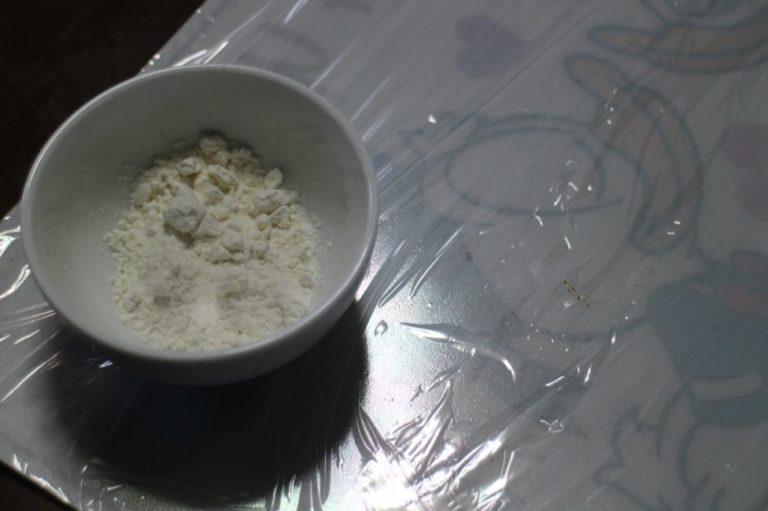 月餅_まずい_カロリー_レシピ_まな板打ち粉