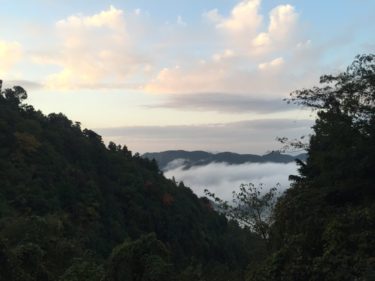 四国歩き遍路日記43日目：空に浮かぶ海、雲海が心の波をさらっていく