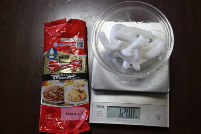 月餅_まずい_カロリー_レシピ_ラード120g