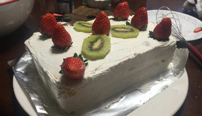 誕生日ケーキ_手作り