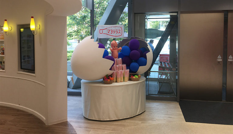キューピー工場見学_マヨテラス_キューピーちゃん